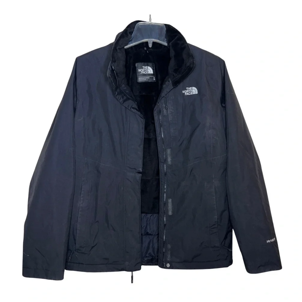 The North Face Women’s Black Hyvent Jacket Size Medium - Picture 1 of 7